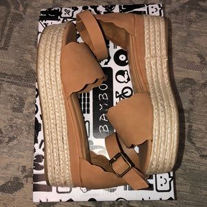 Brand new Bamboo espadrilles